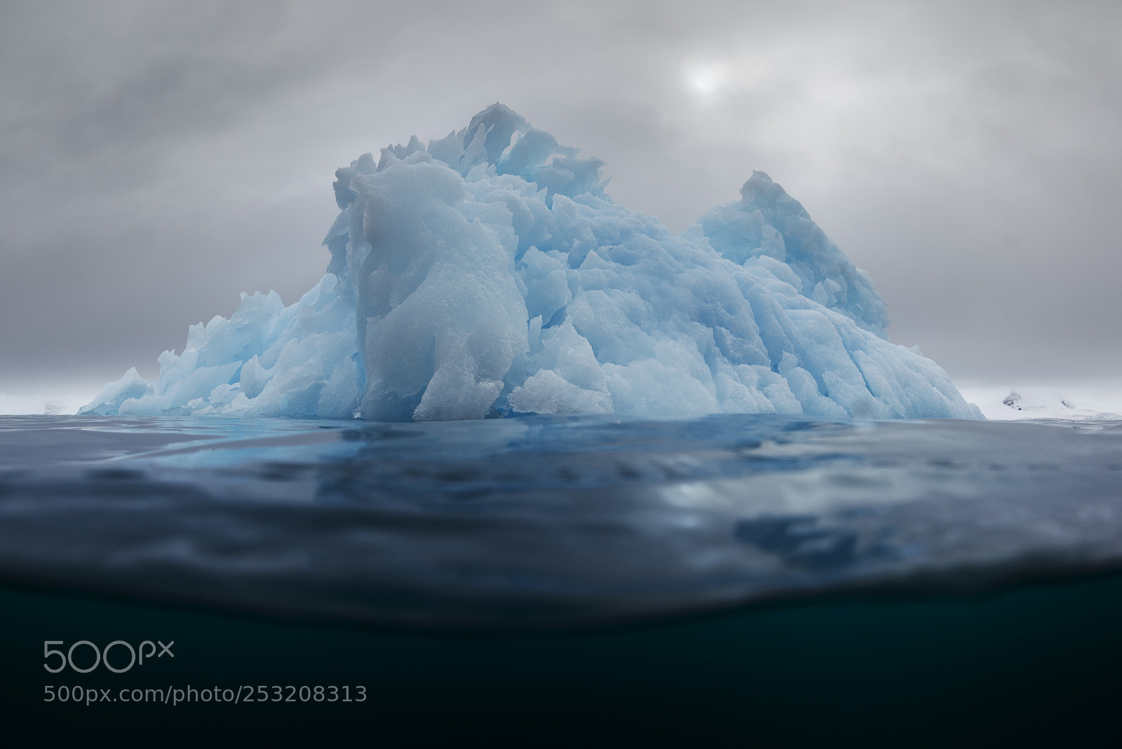Nikon D810 sample photo. Blue iceberg at livingston photography