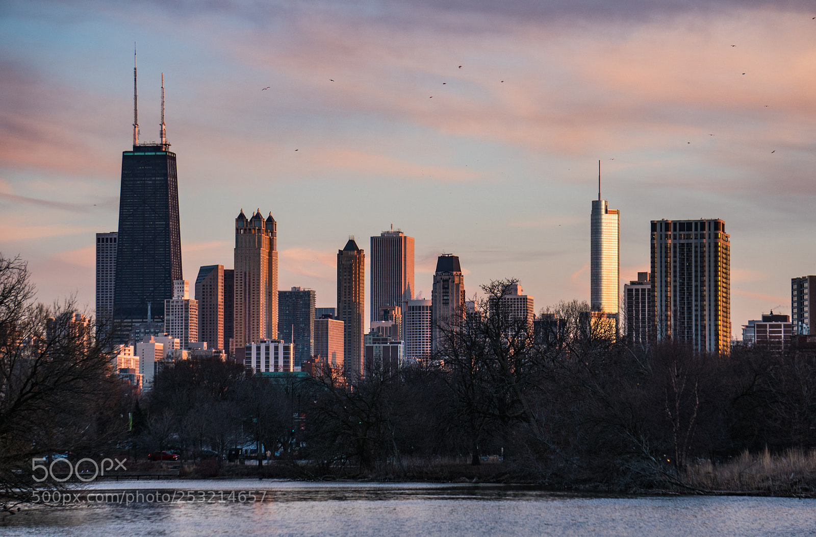 Sony a6300 sample photo. Sunset at lincoln park photography