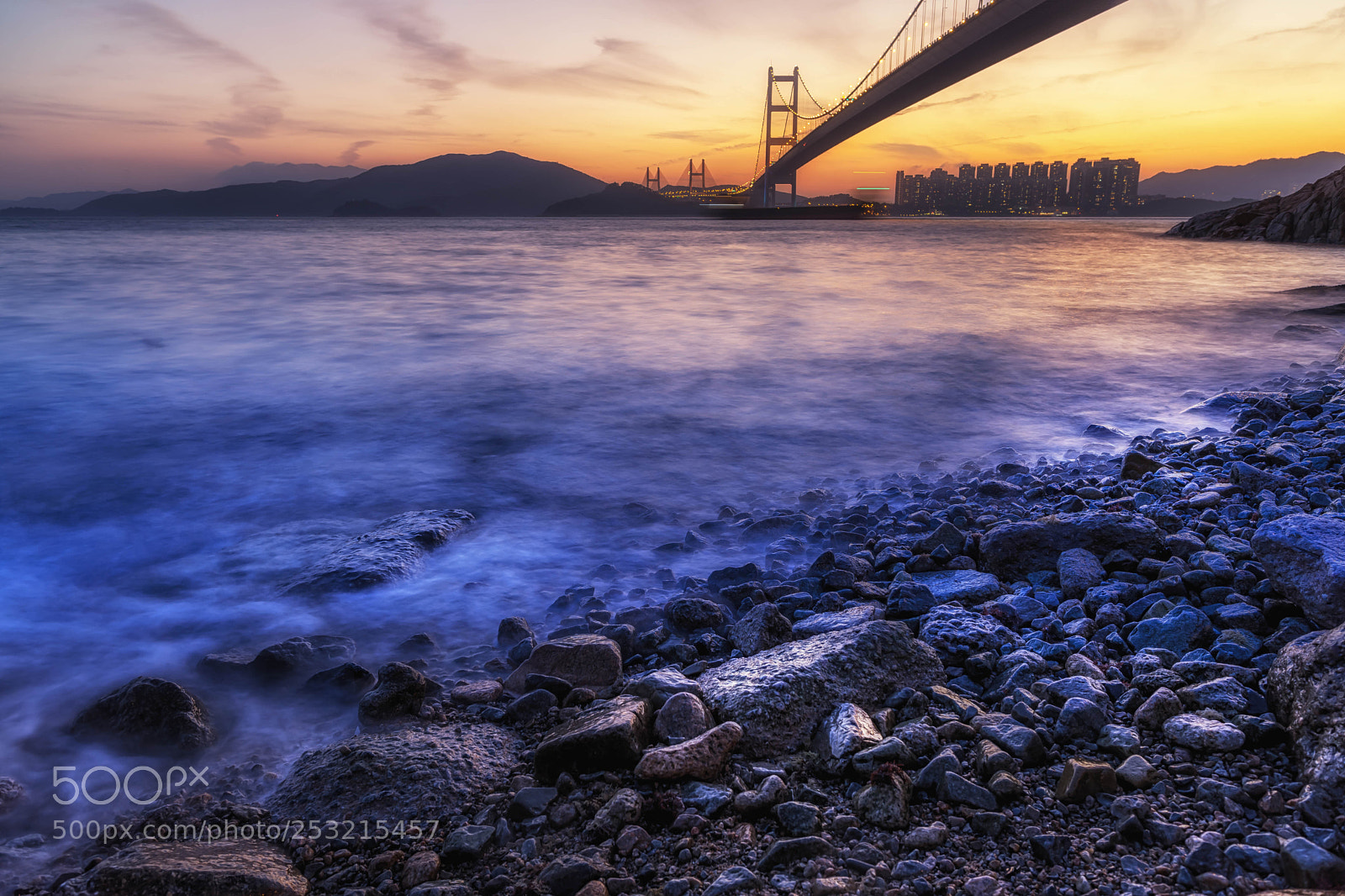 Sony a7 II sample photo. Tsing ma bridge, hong photography