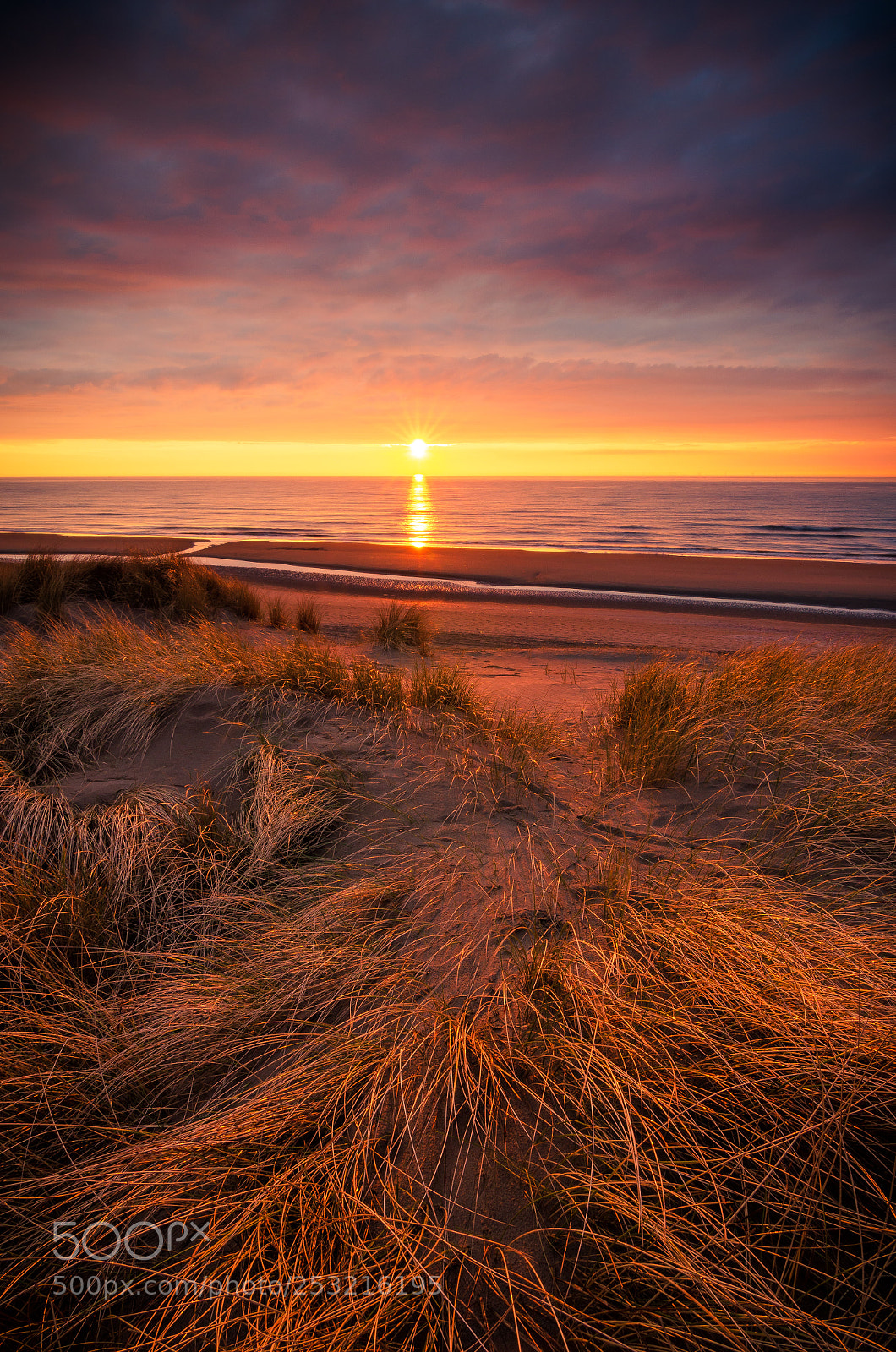Nikon D5100 sample photo. Sunset in the dunes photography