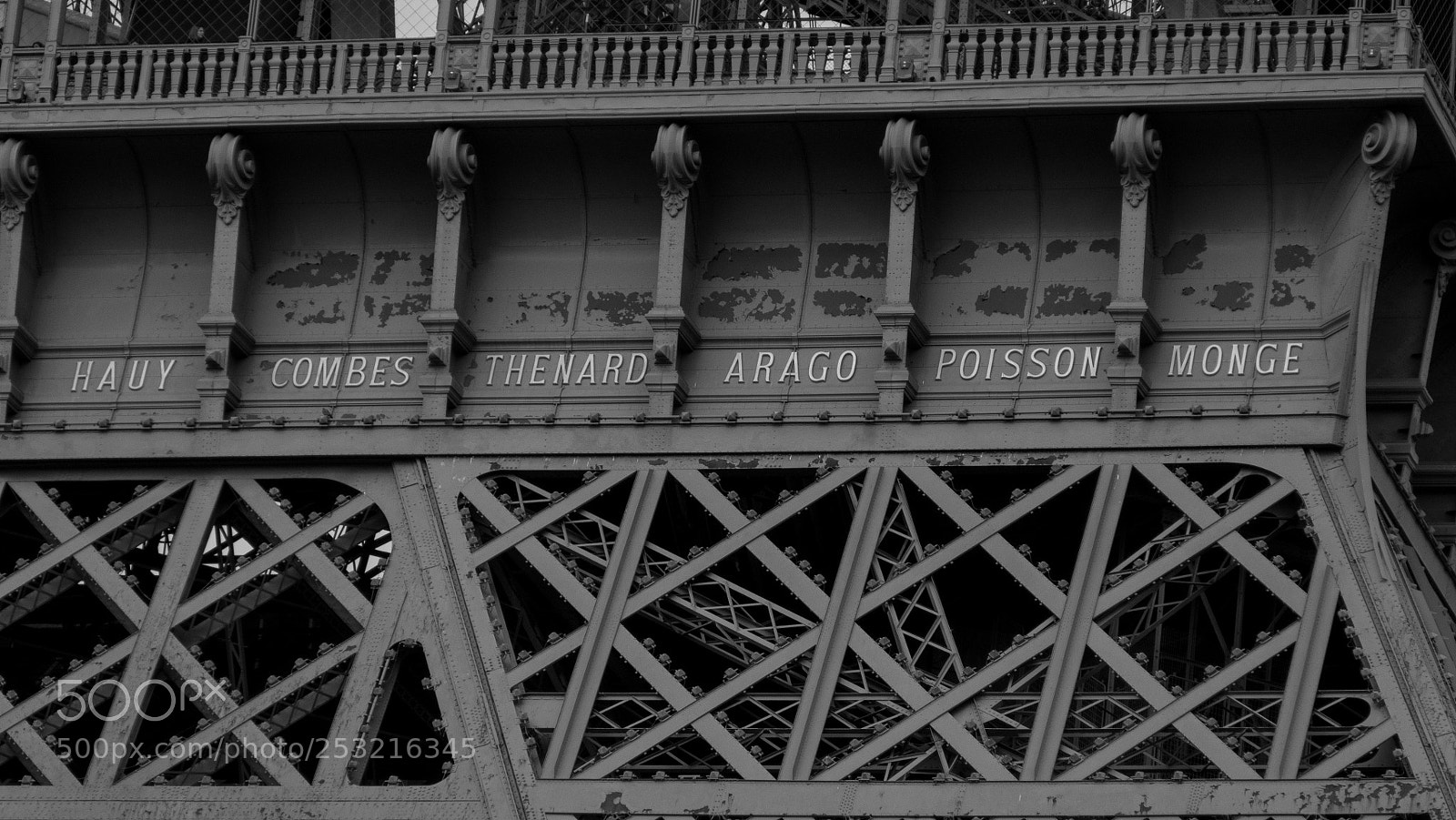 Panasonic Lumix DMC-FZ40 (Lumix DMC-FZ45) sample photo. Eiffel tower details photography
