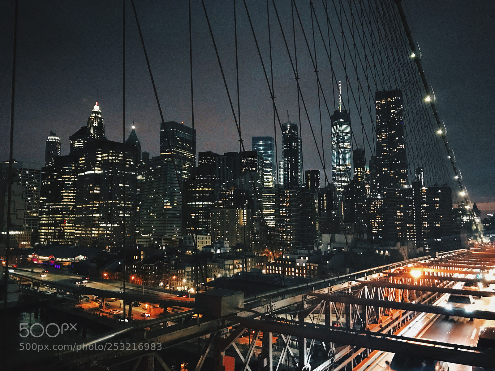 Apple iPhone 7 sample photo. Brooklyn bridge photography