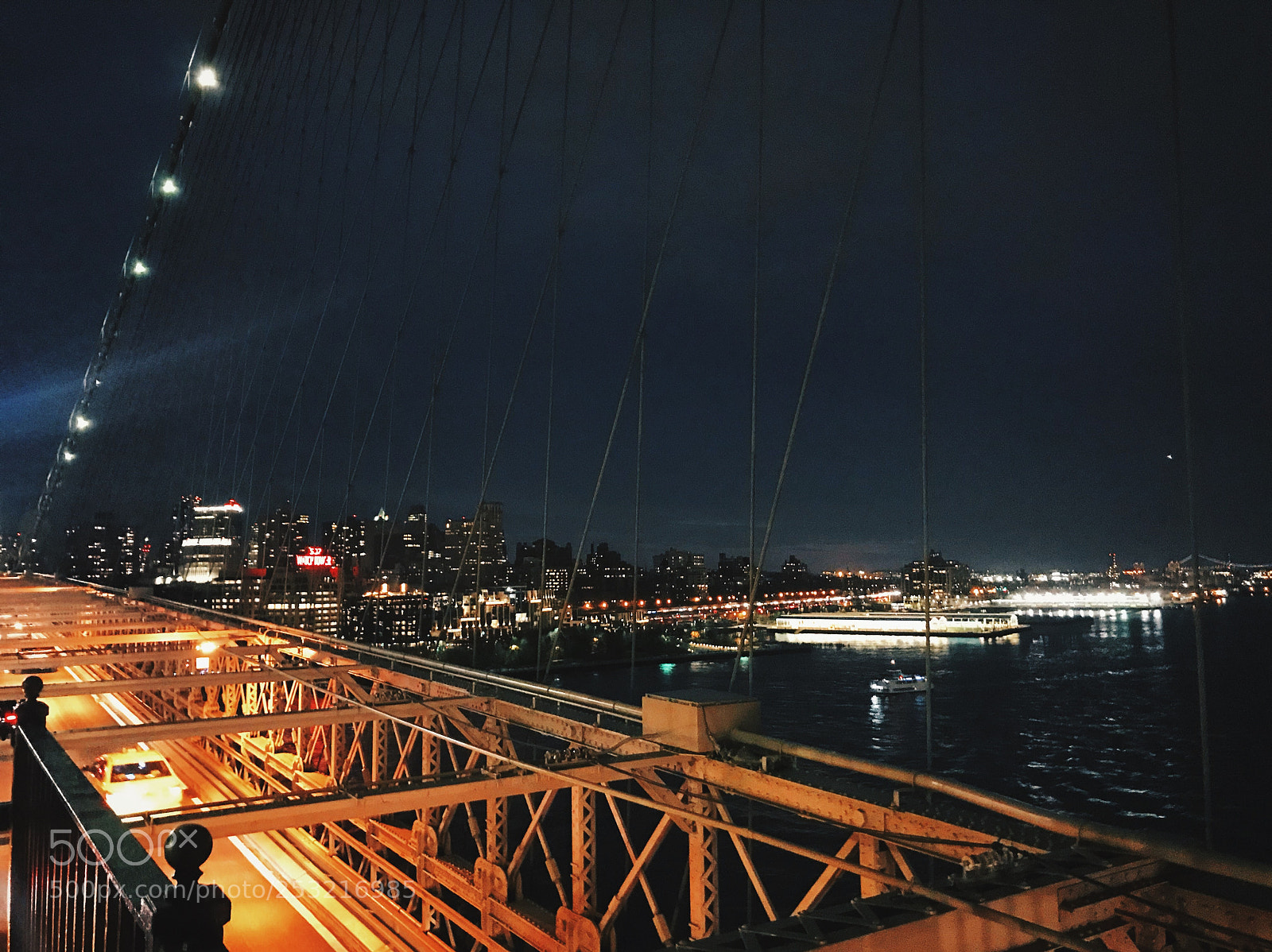 Apple iPhone 7 sample photo. Brooklyn bridge photography