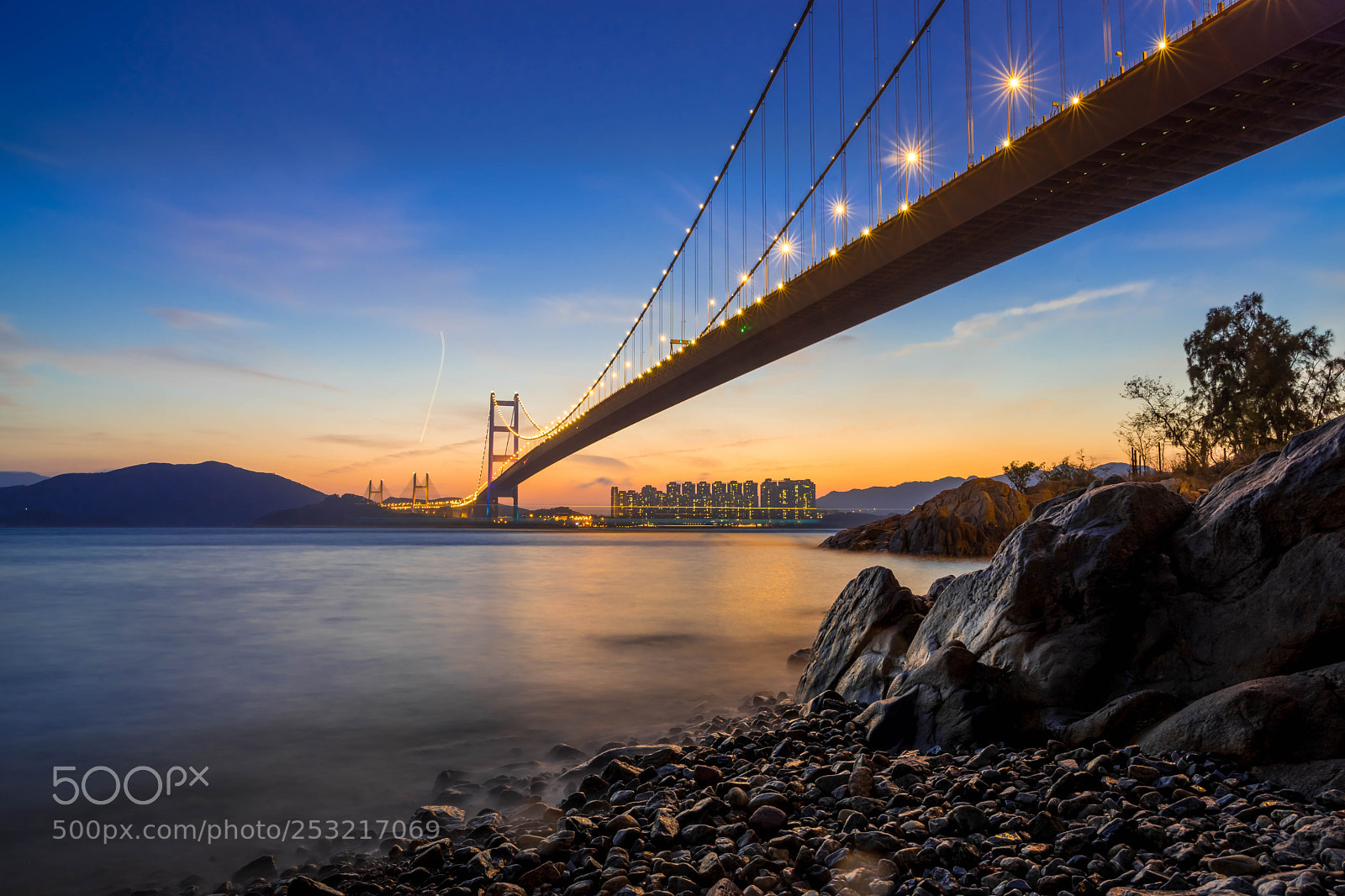 Sony a7 II sample photo. Tsing ma bridge at photography