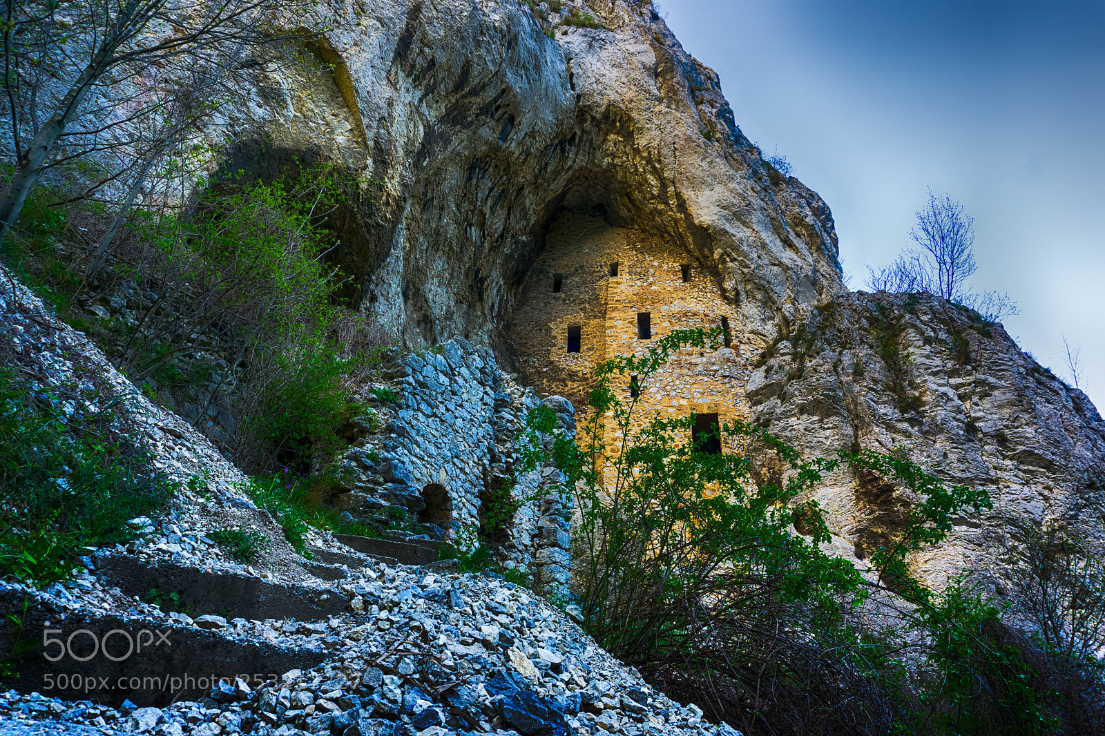 Sony a6000 sample photo. Abandoned monastery photography