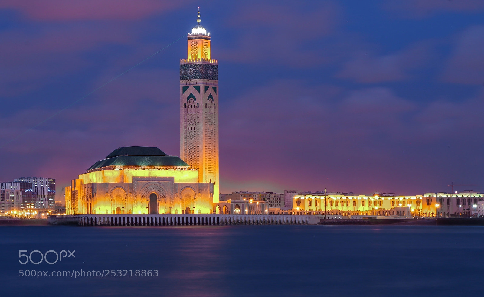 Canon EOS 70D sample photo. King hassan ii mosque photography
