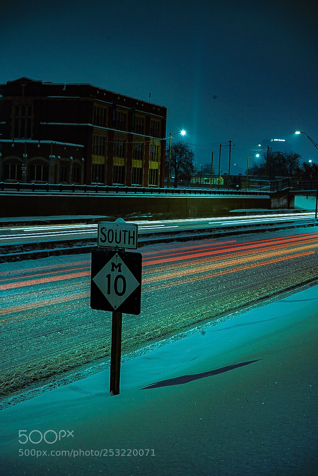 Sony a7 II sample photo. Blizzards of light photography