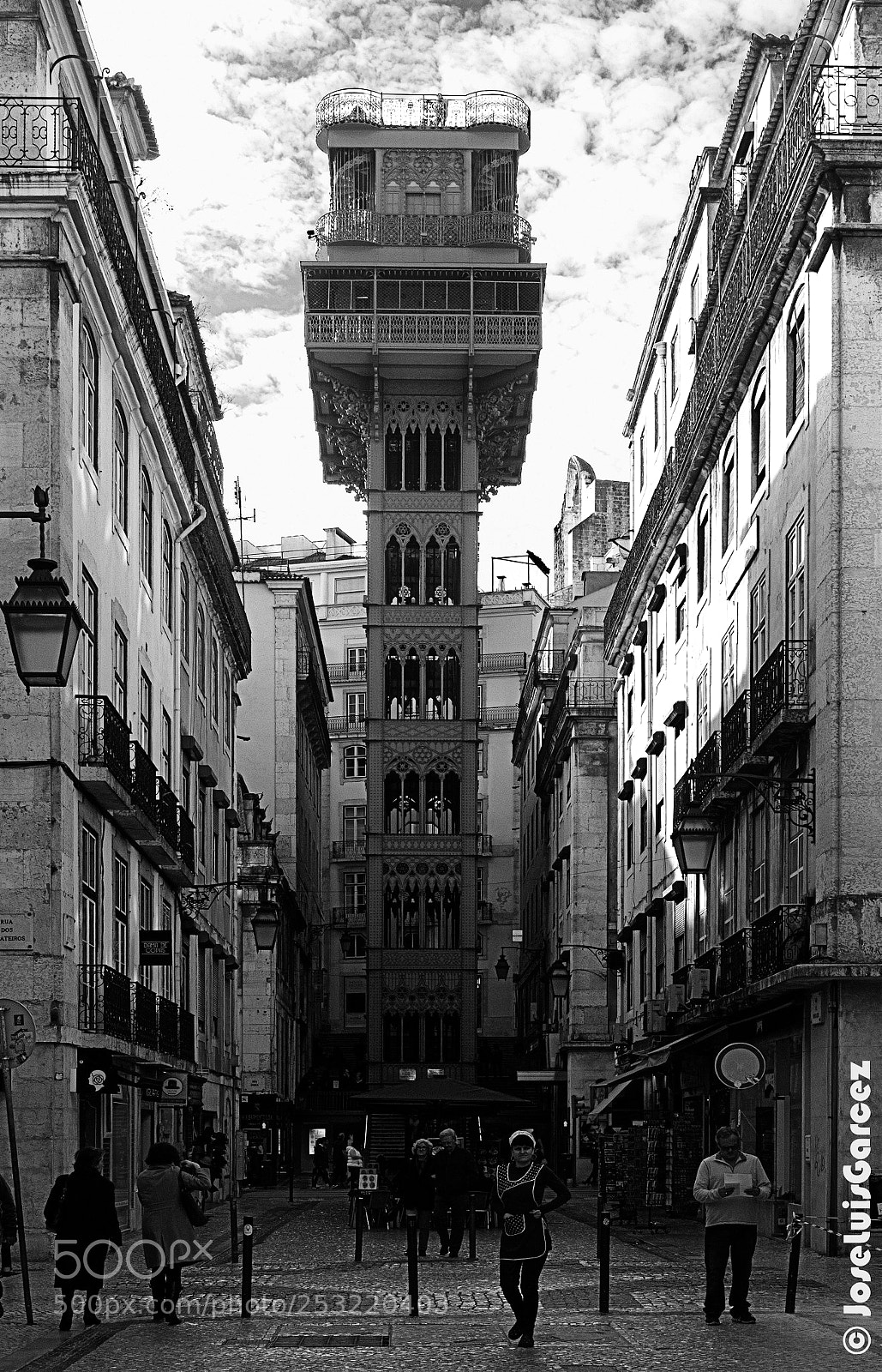 Nikon D7000 sample photo. Elevador santa justa photography