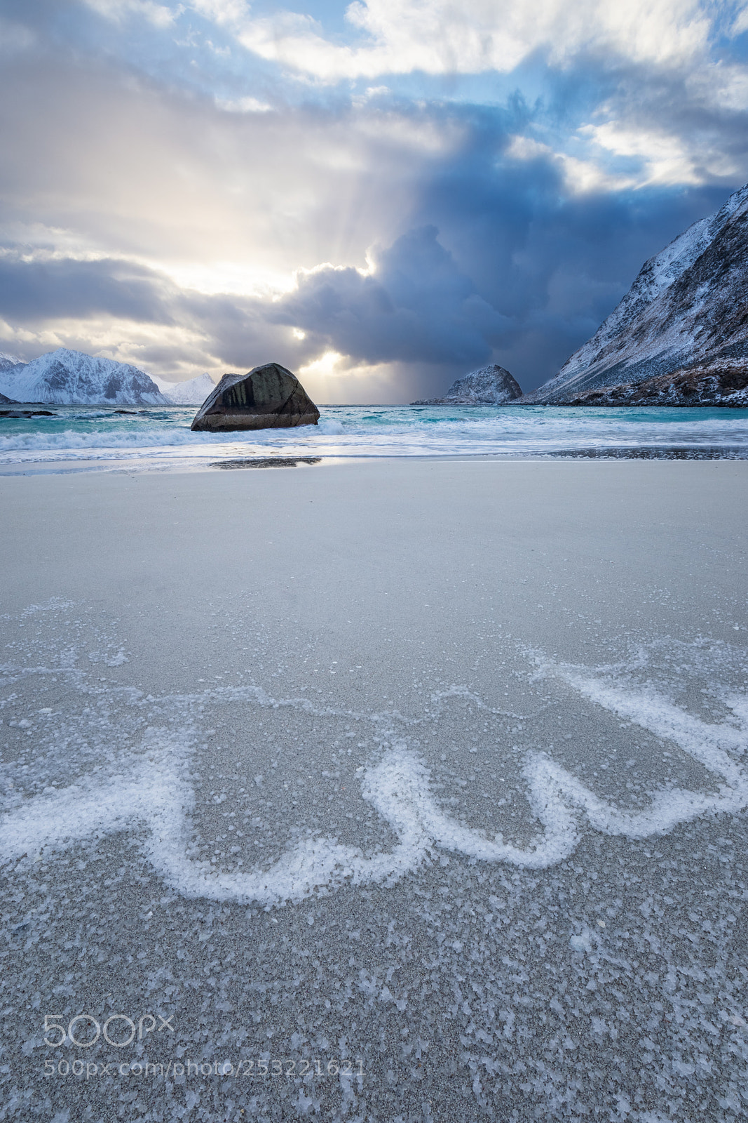 Canon EOS 5D Mark IV sample photo. Sand & ice photography