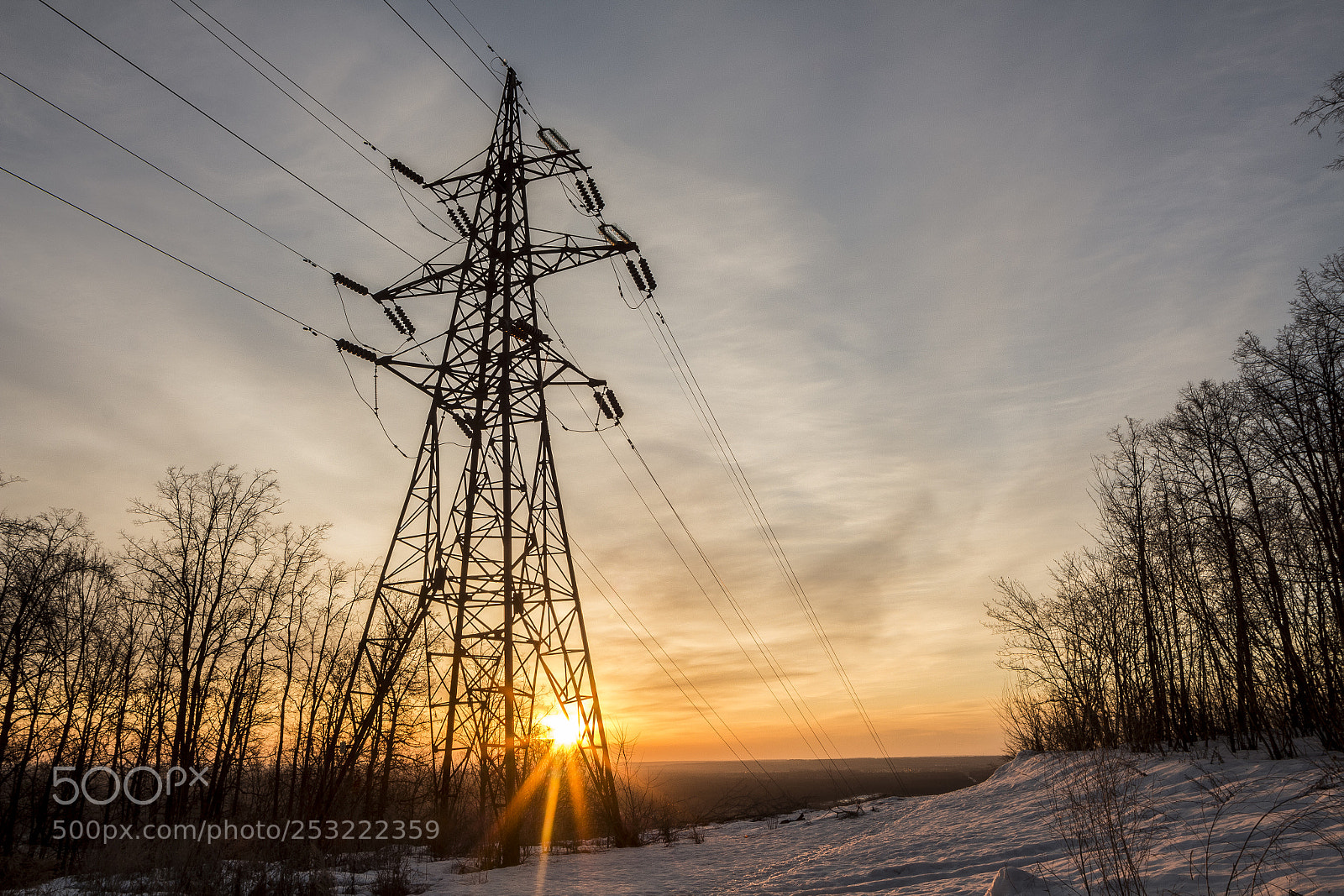 Canon EOS 650D (EOS Rebel T4i / EOS Kiss X6i) sample photo. Transmission line photography