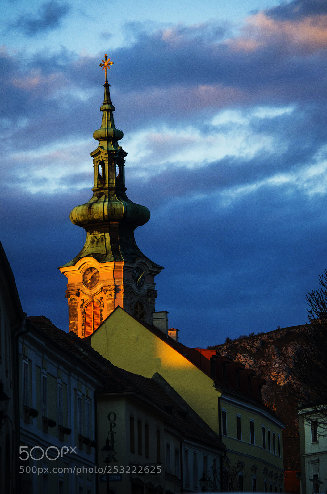 Pentax K-5 sample photo. Sunset tower photography
