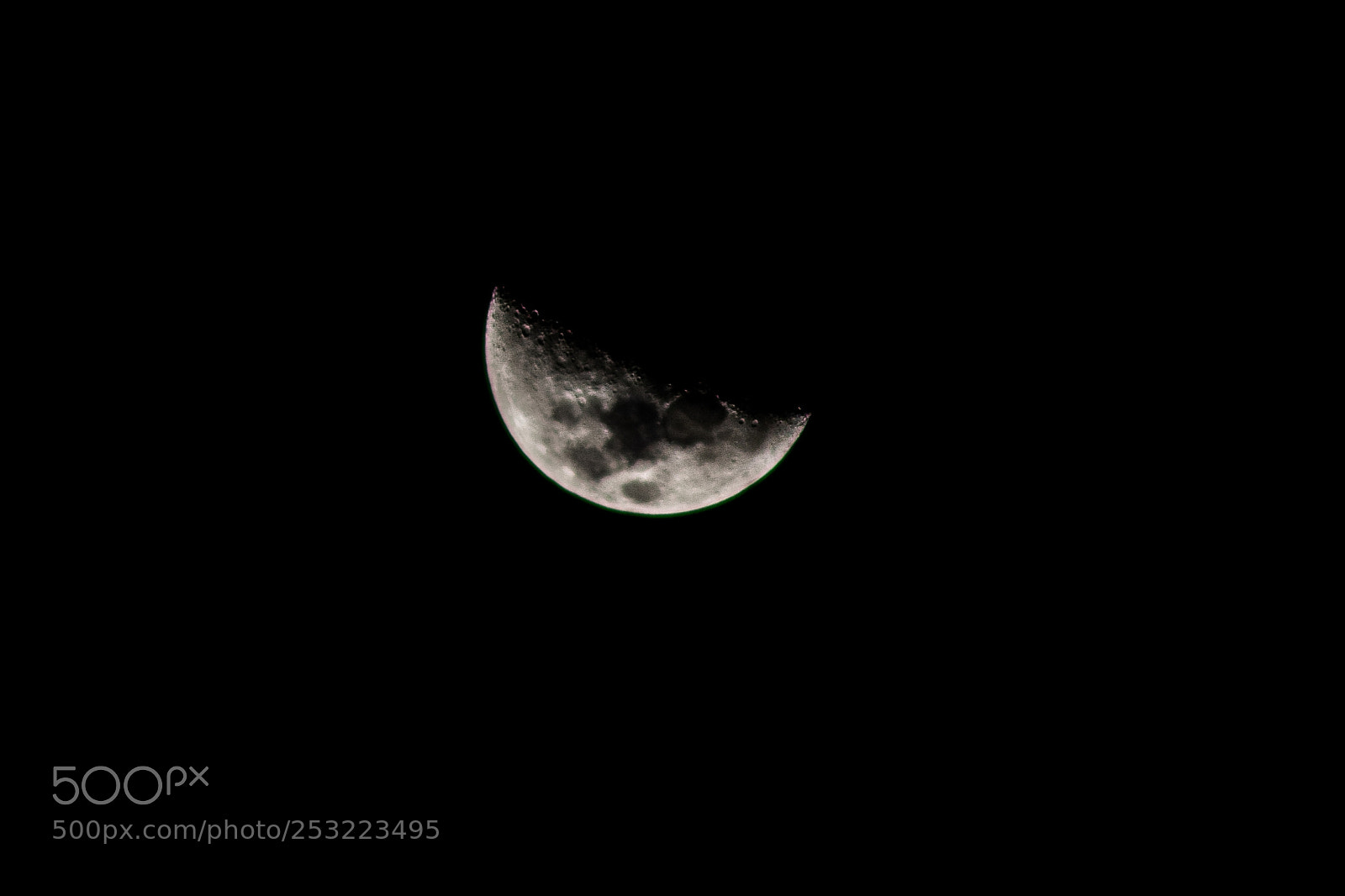 Nikon D3400 sample photo. Moon photography