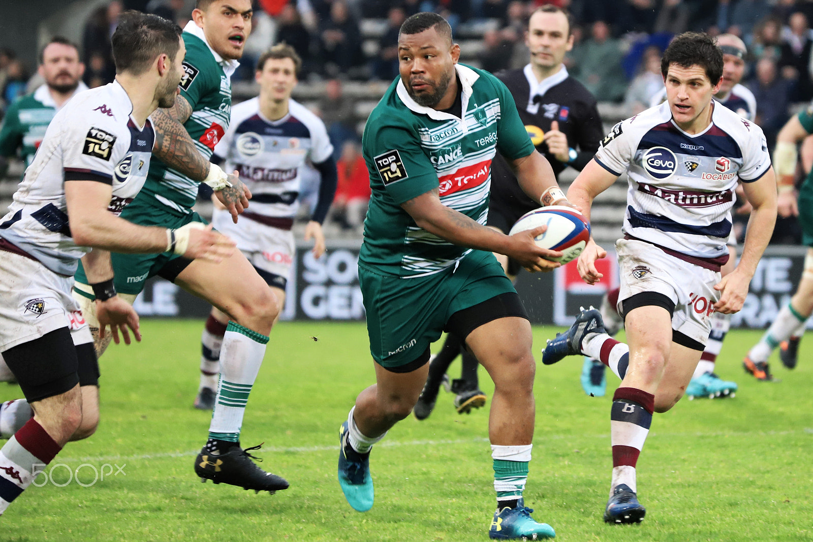 Canon EF 70-300 F4-5.6 IS II USM sample photo. Union bordeaux bègles vs section paloise top14 photography