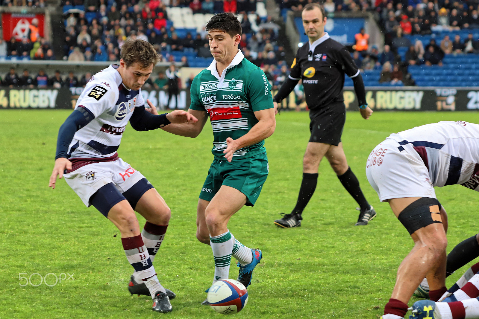Canon EF 70-300 F4-5.6 IS II USM sample photo. Union bordeaux bègles vs section paloise top14 photography