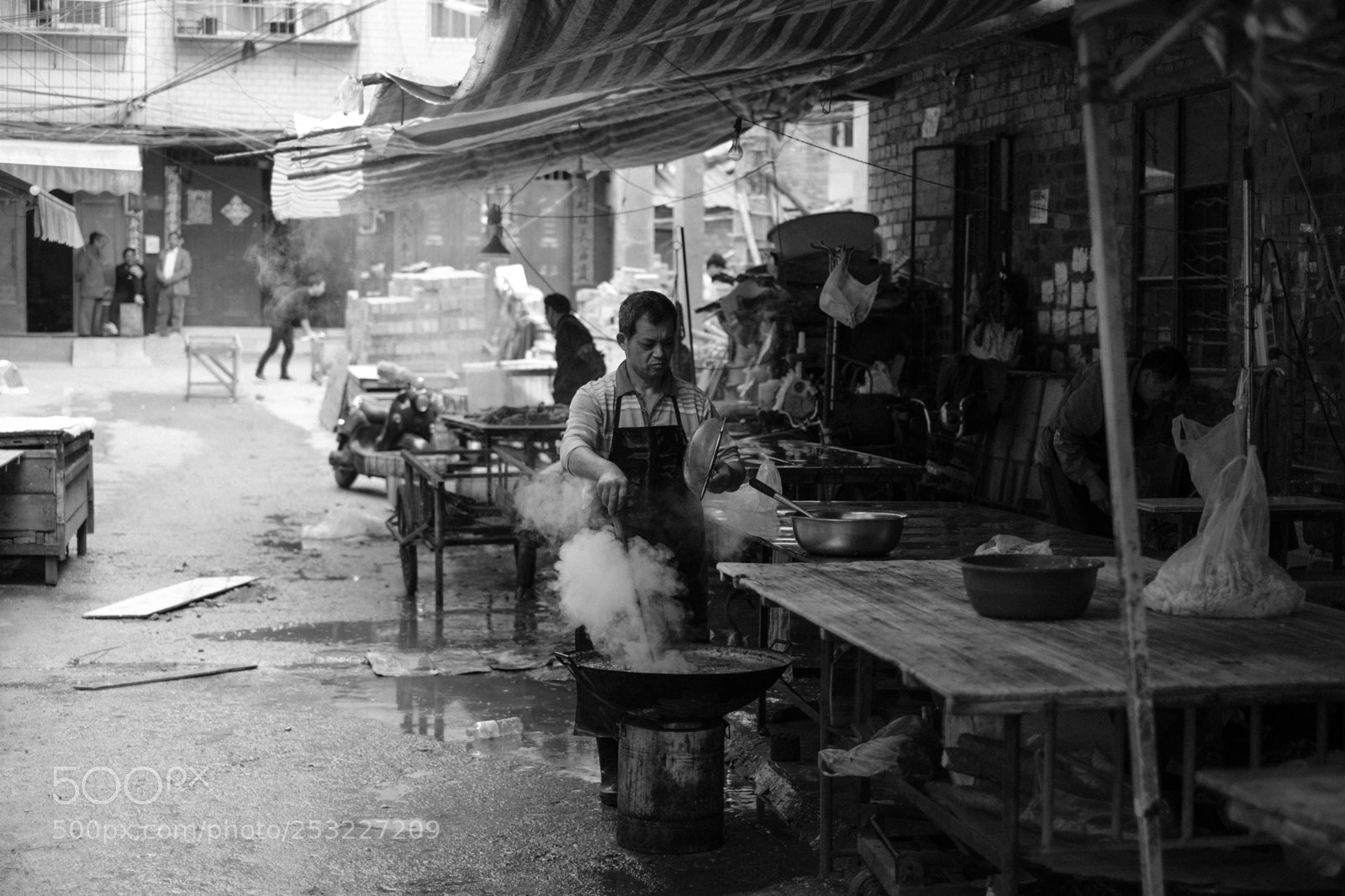 Fujifilm X-Pro2 sample photo. Market in nanning, china photography