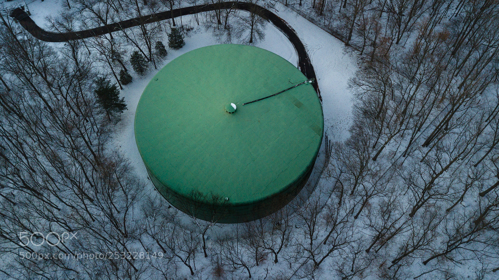 DJI FC220 sample photo. Cold winter photography