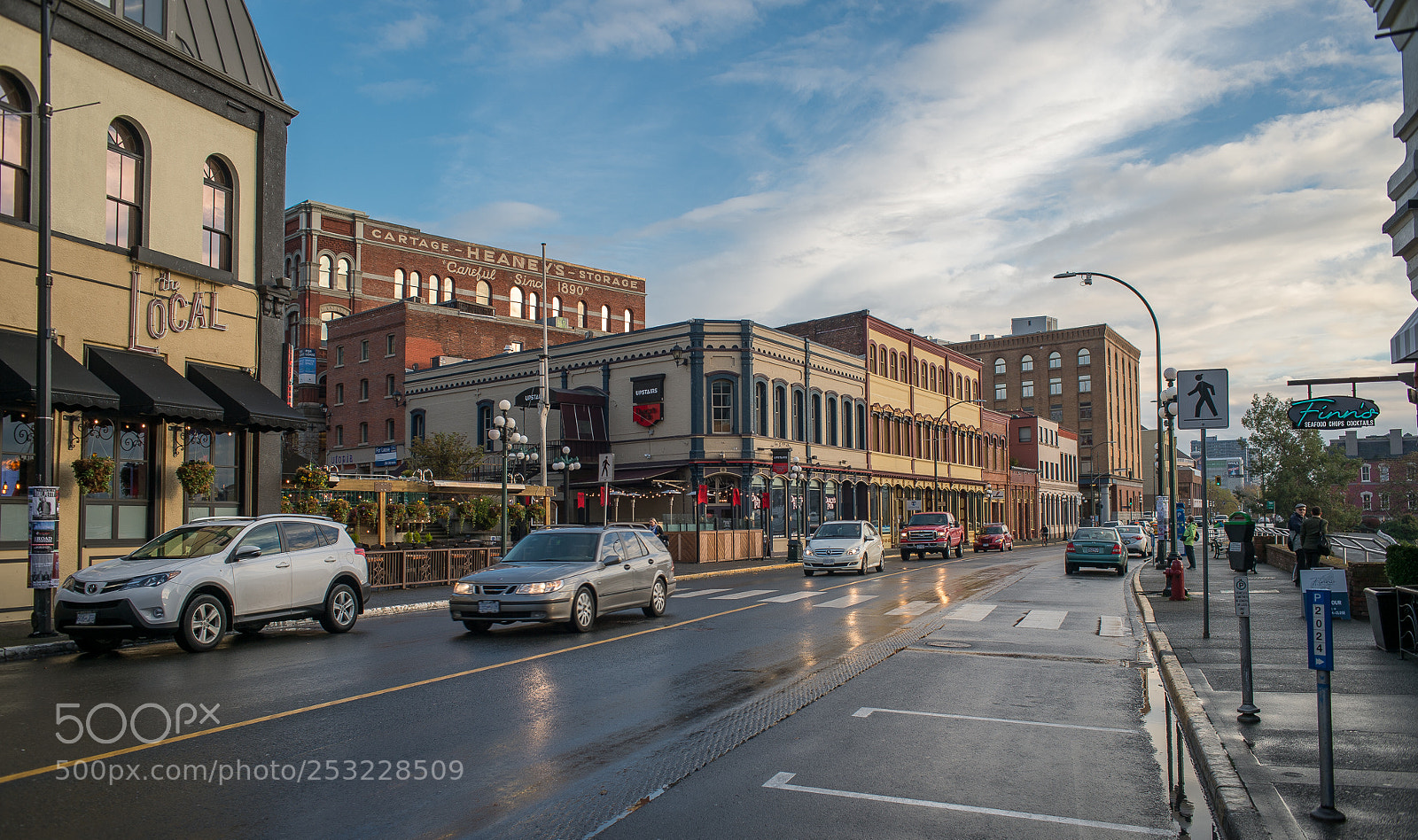 Nikon Df sample photo. Wharf street, victoria photography