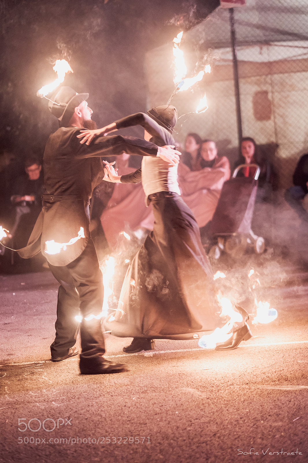 Fujifilm X-T1 sample photo. Dance on fire photography
