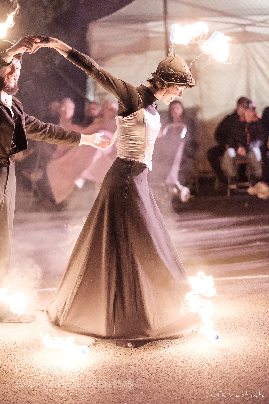 Fujifilm X-T1 sample photo. Fire dance photography