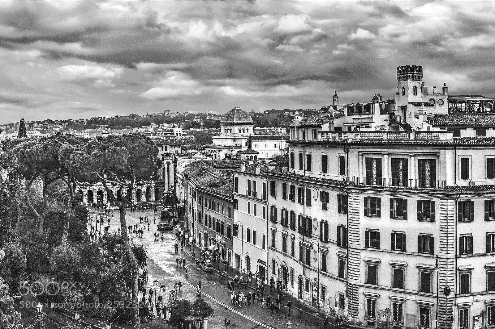 Nikon D3300 sample photo. Rome aerial cityscape view photography