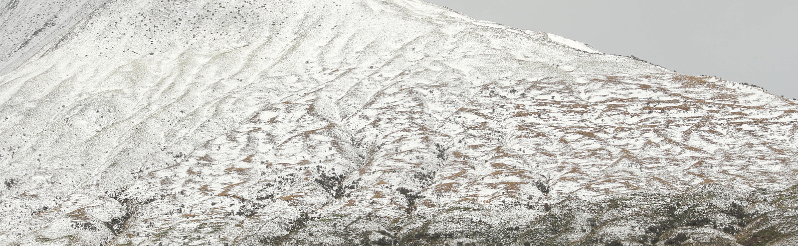 Canon EOS 7D Mark II sample photo. Snow lines 2 photography