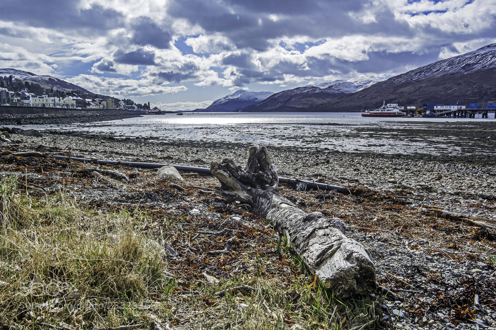 Samsung NX300 sample photo. Loch linnhe photography