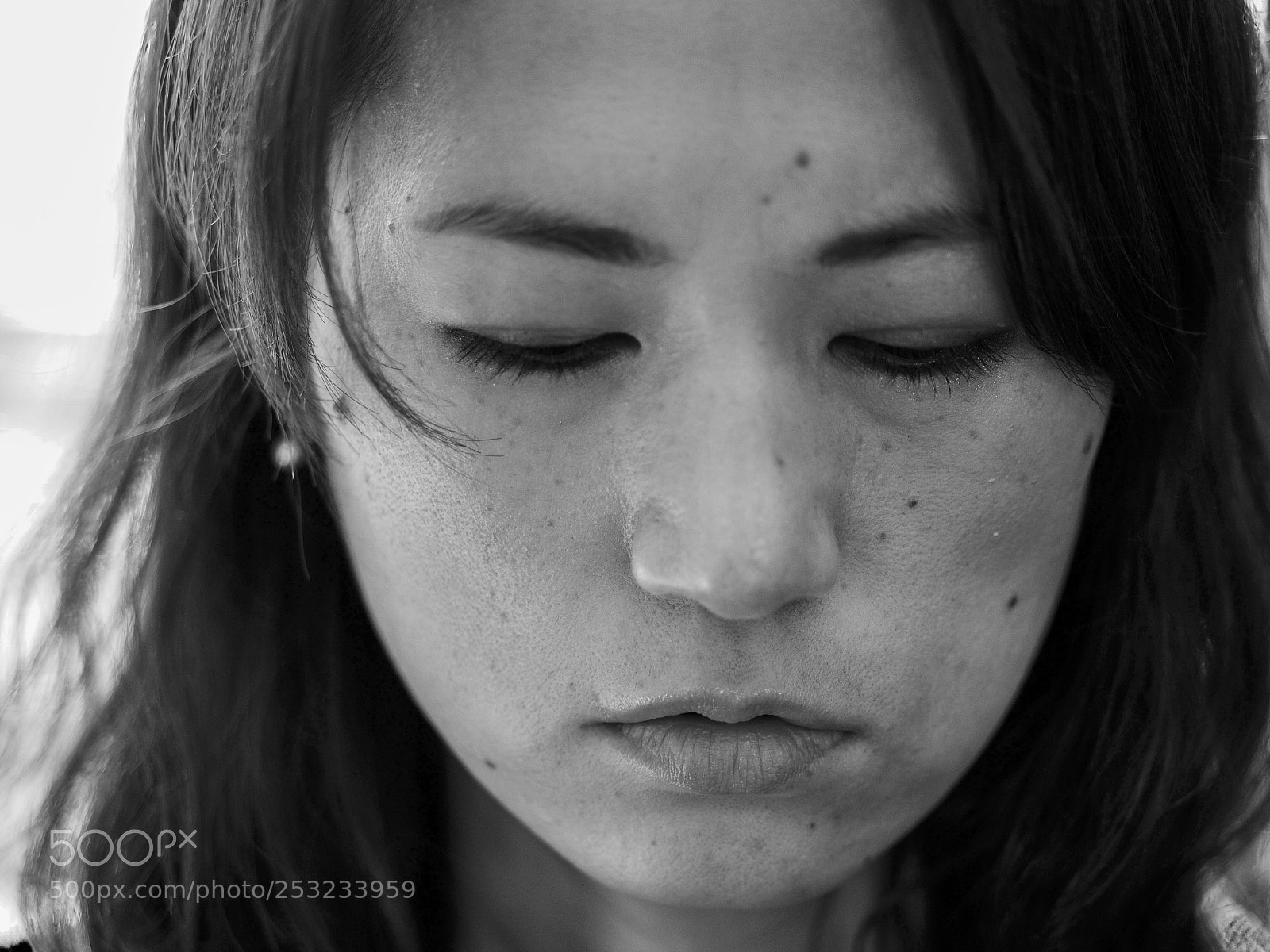 Olympus OM-D E-M1 sample photo. Lips photography