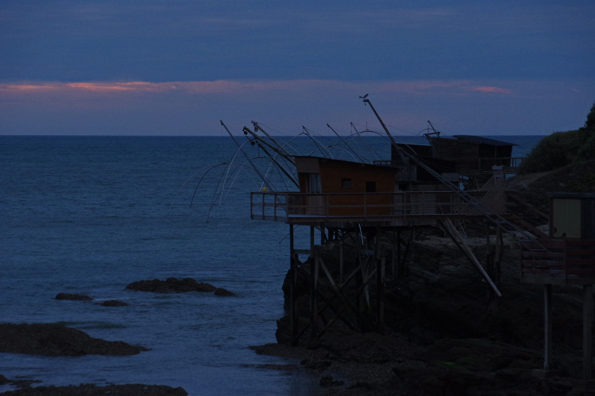 Pentax K-3 II + Pentax smc DA 18-270mm F3.5-6.3 ED SDM sample photo. French typical fishermen's house in west of france photography