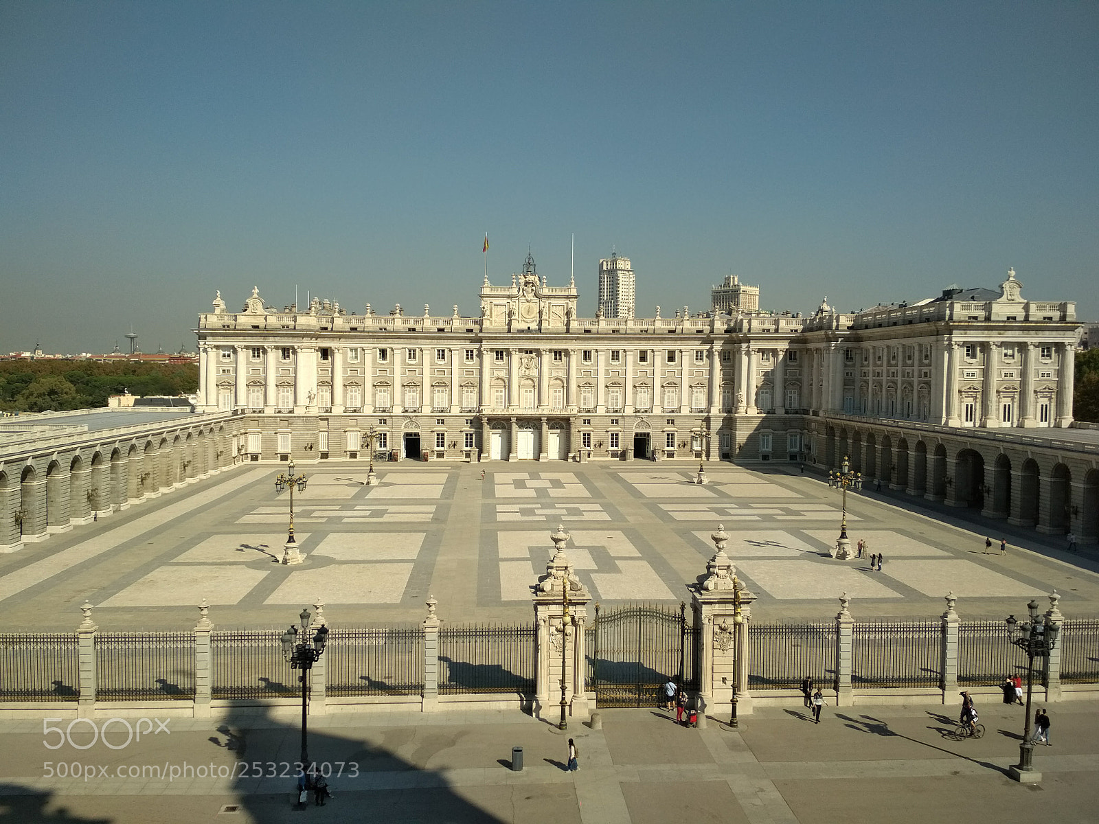 Xiaomi Redmi 4X sample photo. Palacio real de madrid photography