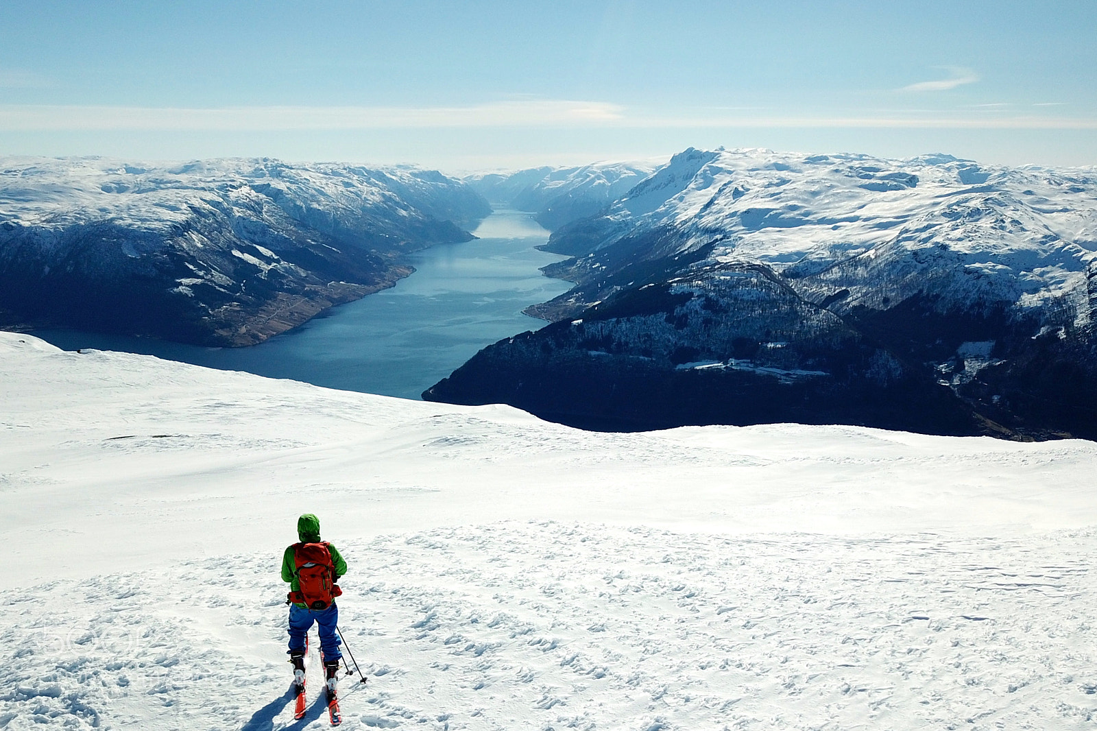 DJI FC220 sample photo. Oksen, hardanger photography