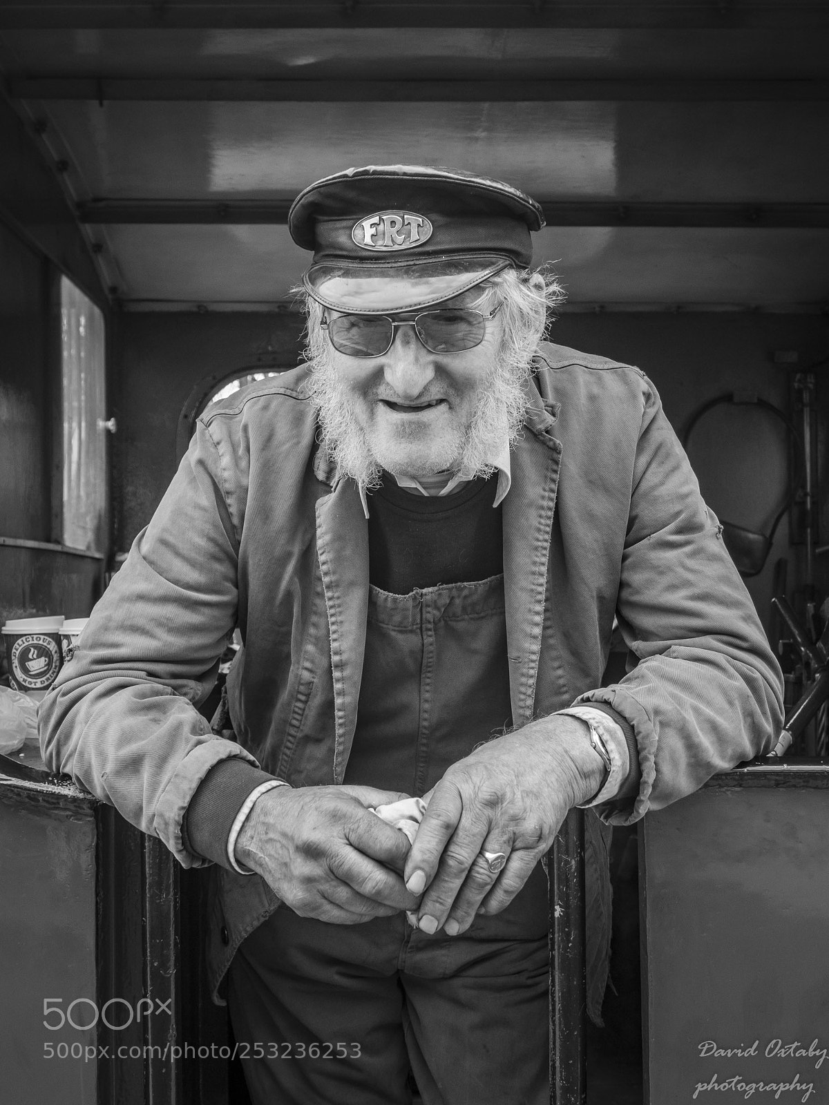 Olympus OM-D E-M10 II sample photo. Train driver photography