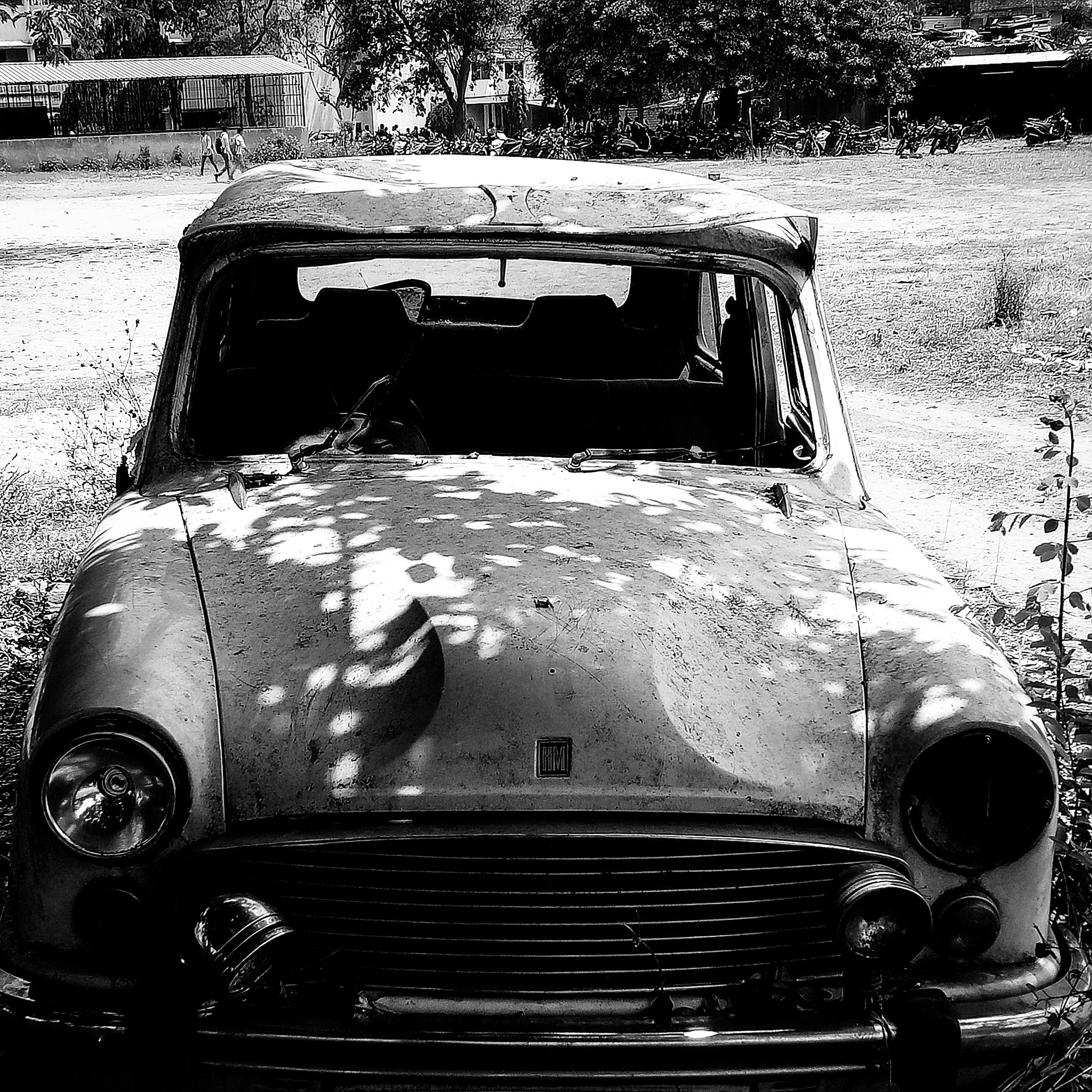 OPPO A1601 sample photo. Rusty photography
