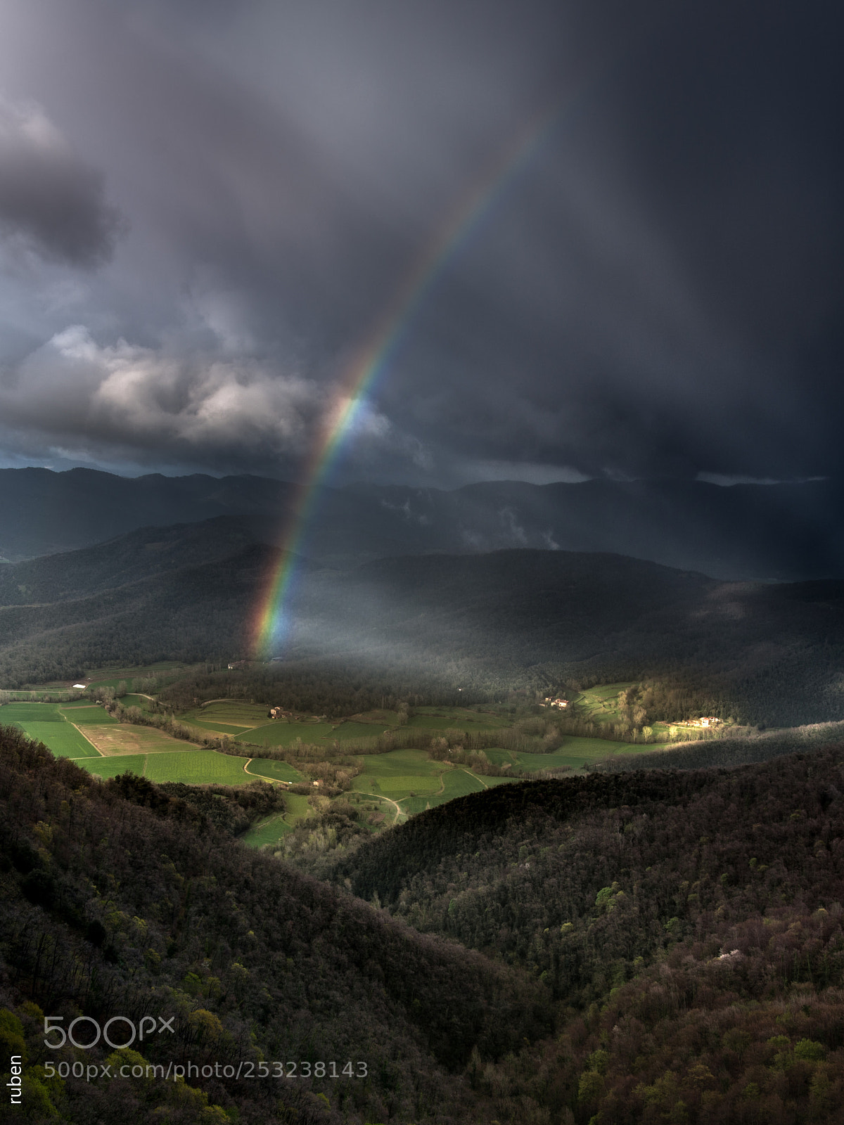 Nikon D610 sample photo. The rainbow over the photography