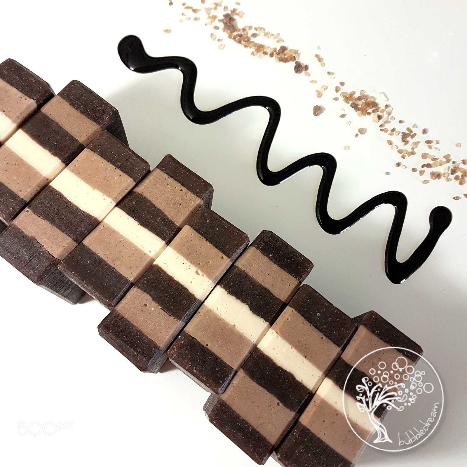 Samsung Galaxy S7 Edge sample photo. Layered soap with chocolate photography