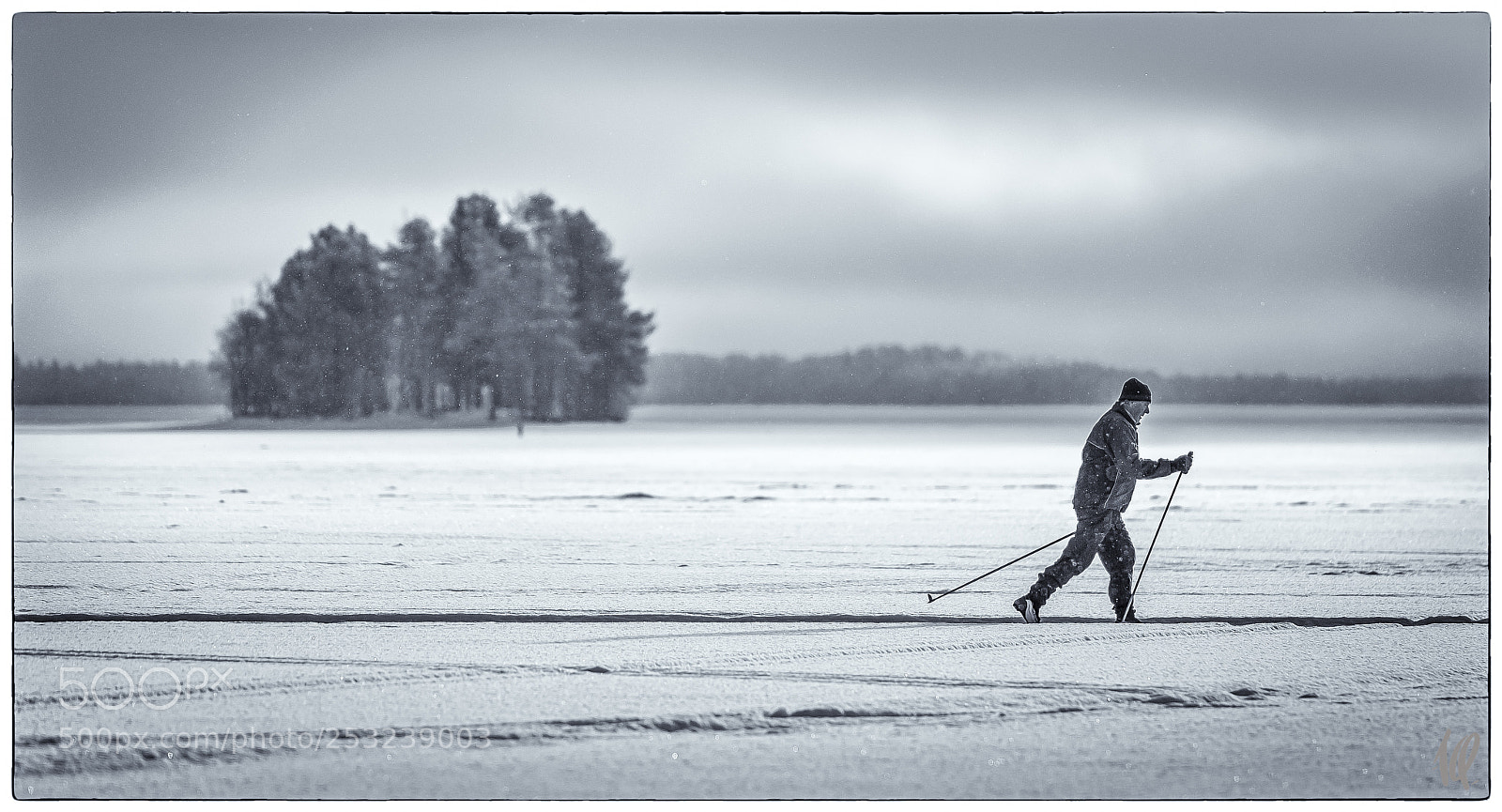Nikon D5 sample photo. Skiing in finland photography