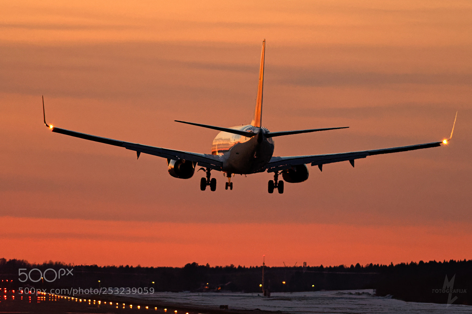 Nikon D500 sample photo. Landing before the night photography