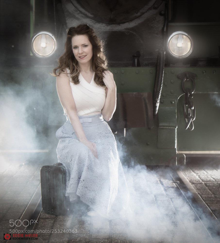 Canon EOS 7D Mark II sample photo. Steam lady photography