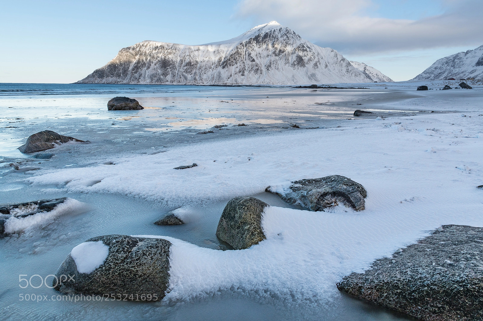 Nikon D850 sample photo. Beach snow photography
