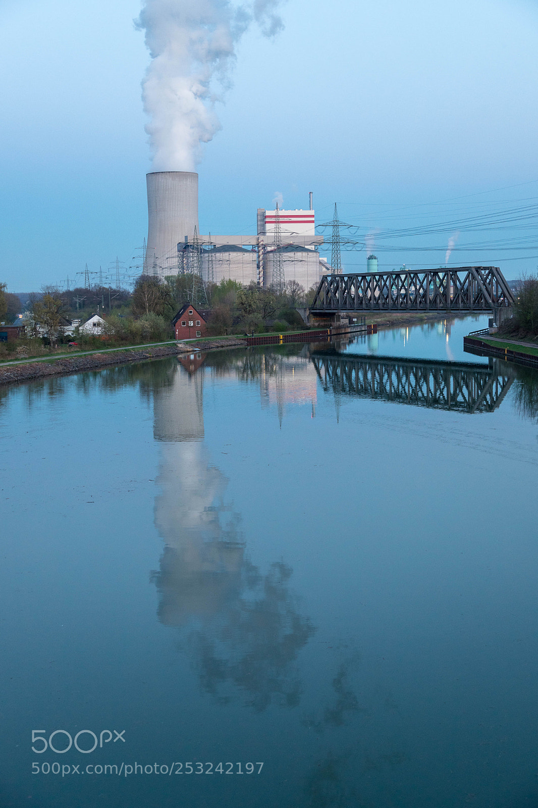 Canon EOS 6D Mark II sample photo. Lünen trianel kraftwerk1 photography