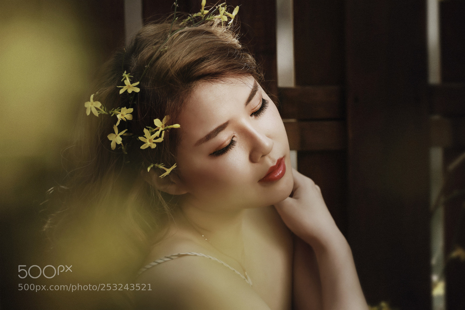 Canon EOS 5D Mark IV sample photo. 春花独照人 photography