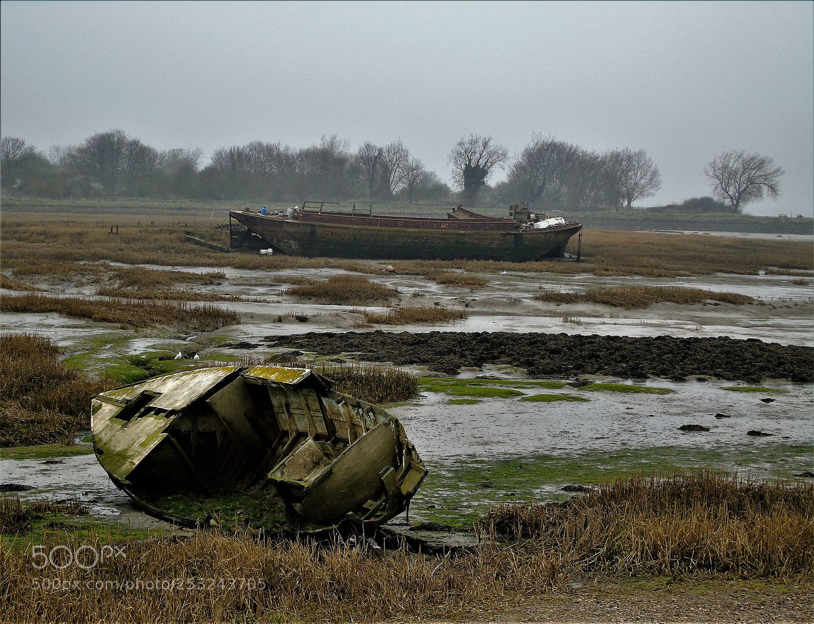 Sony Cyber-shot DSC-H400 sample photo. Abandoned boats photography