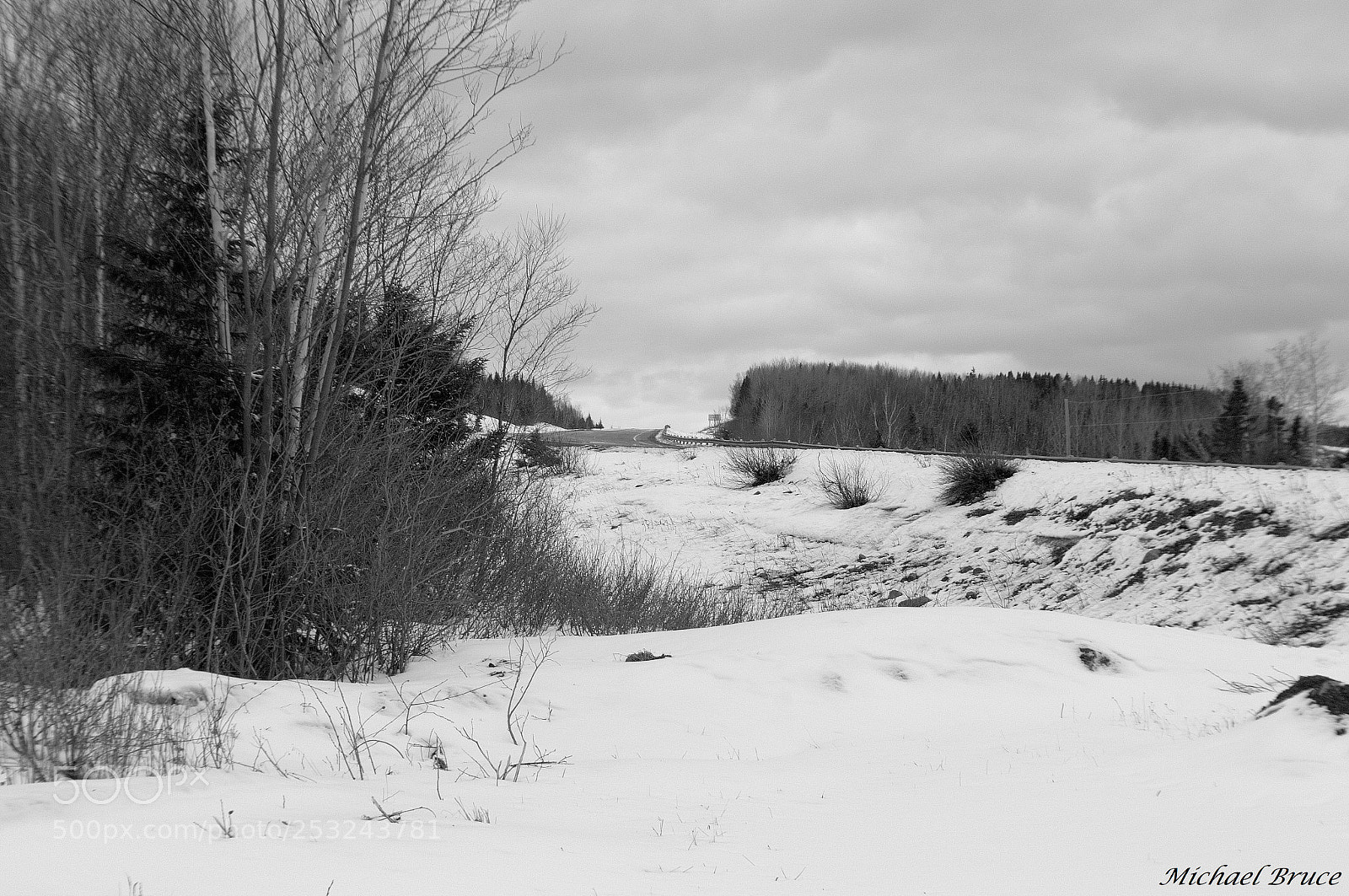 Nikon D3100 sample photo. Trans canada highway photography