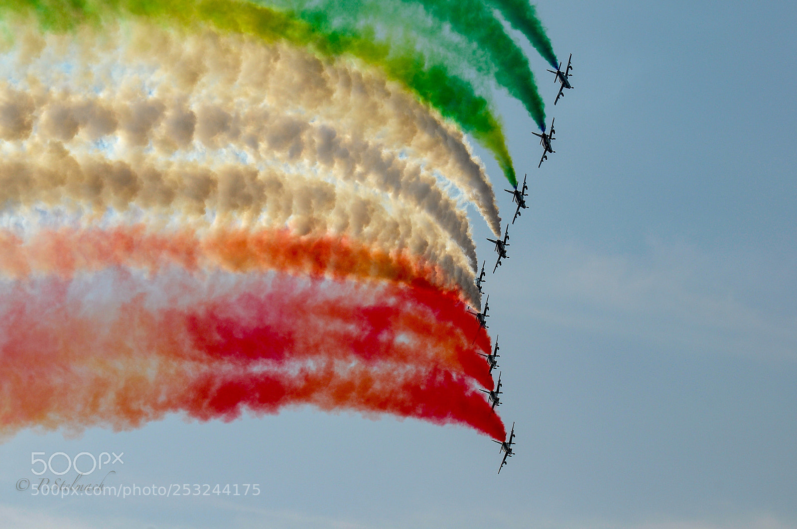 Nikon D300 sample photo. Frecce tricolori photography