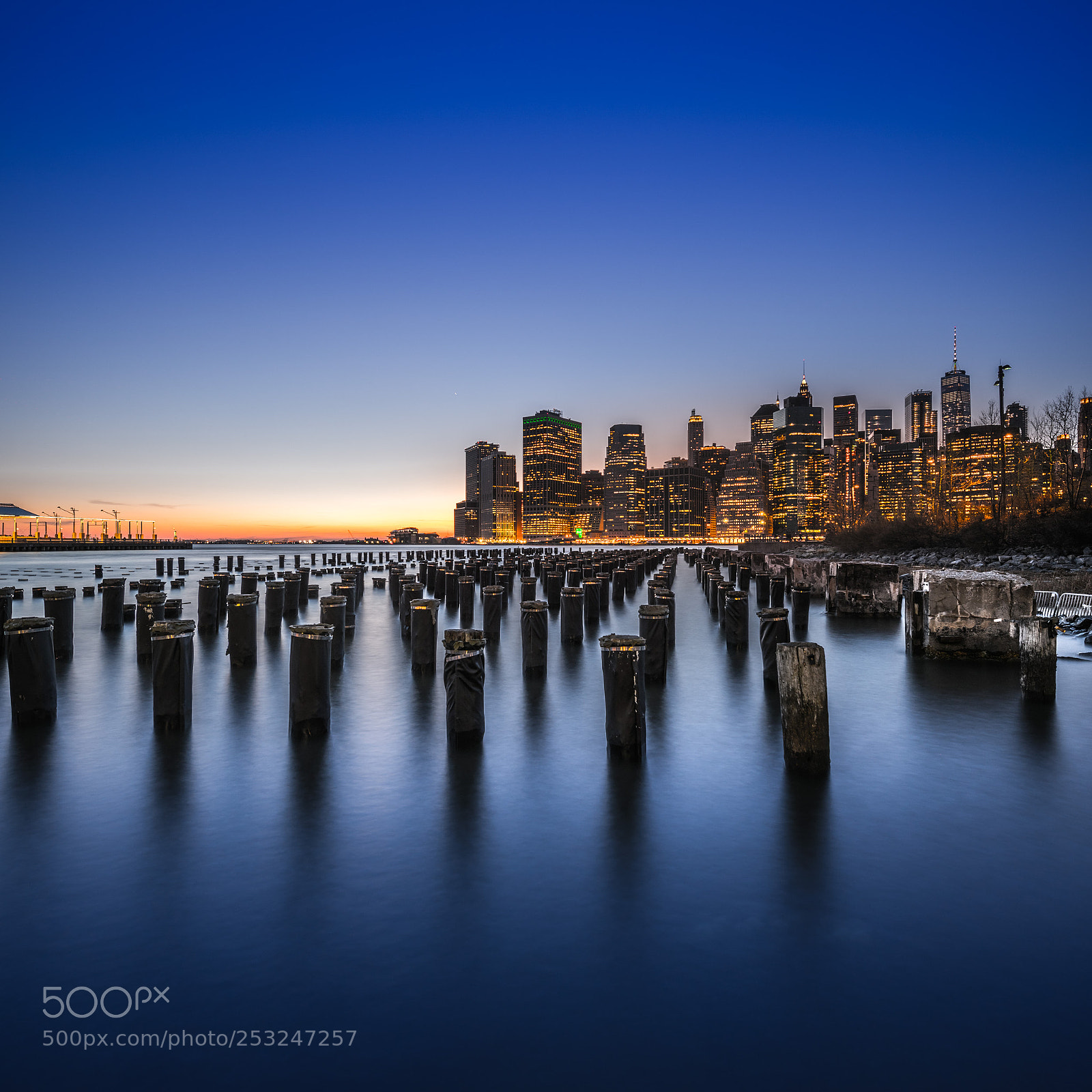 Nikon D810 sample photo. Nyc after sunset photography