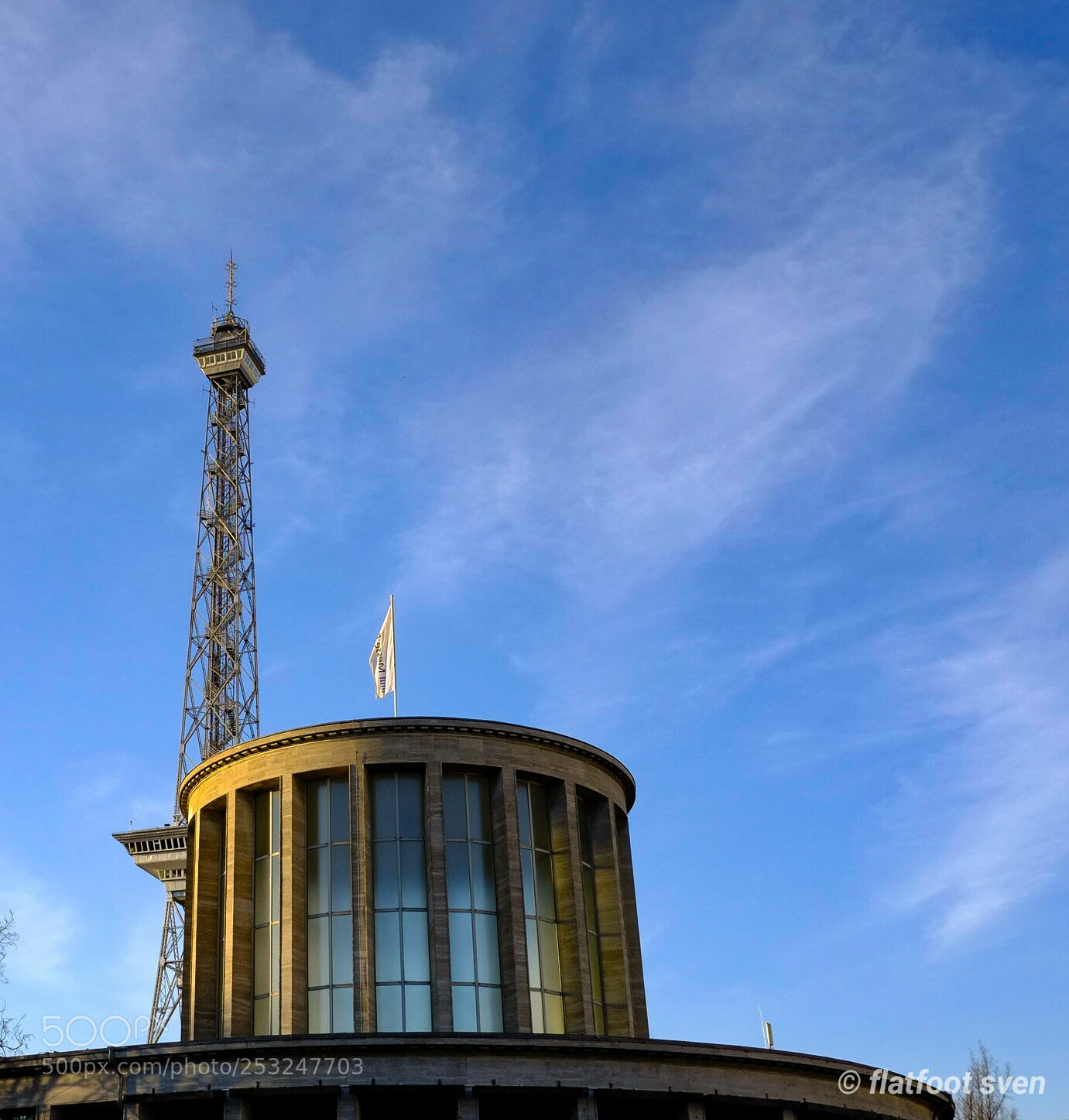 Fujifilm X-E1 sample photo. Messe und funkturm photography