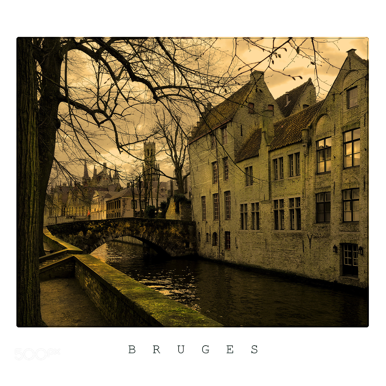 Olympus PEN-F sample photo. Bruges a la van photography