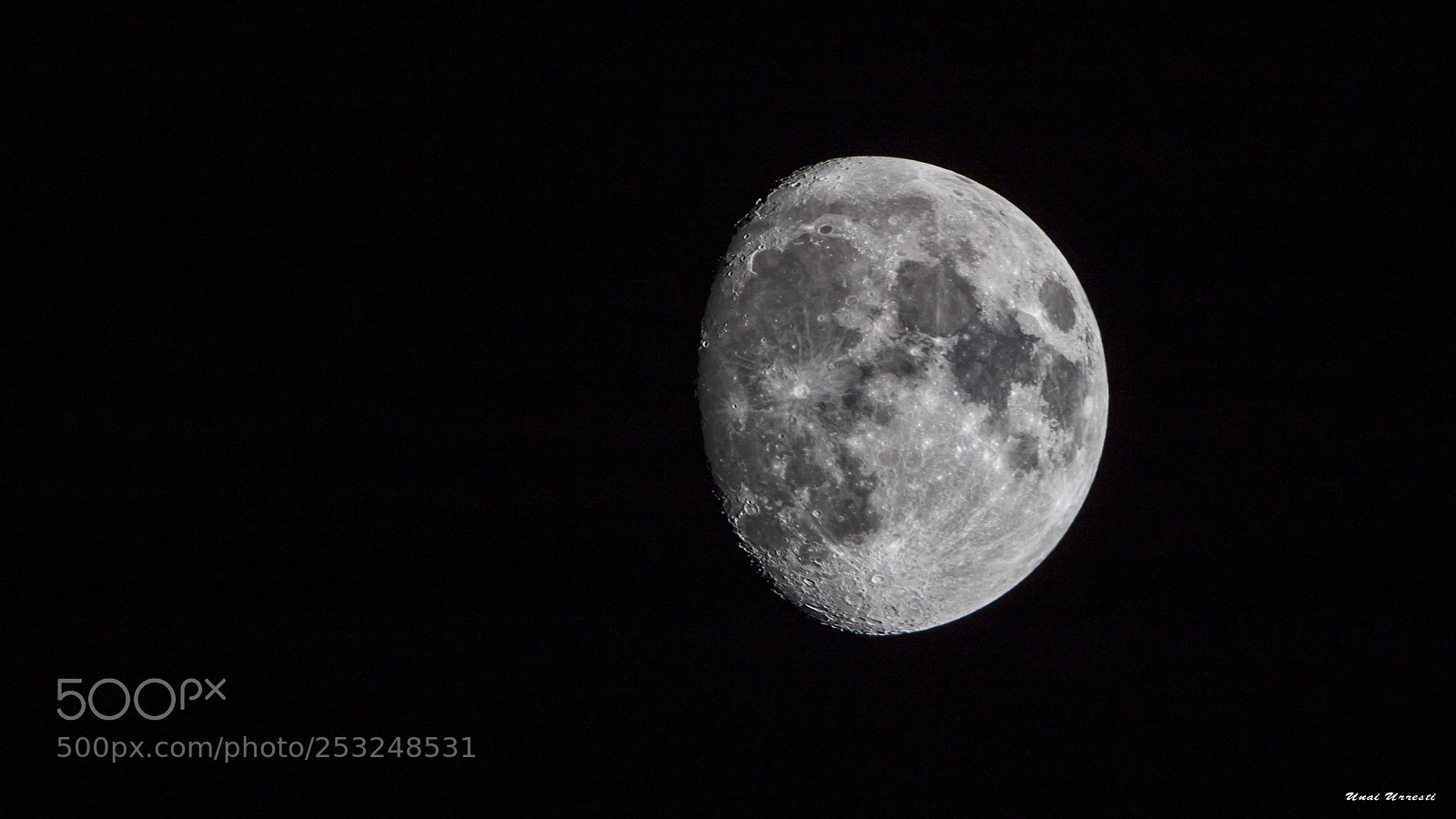 Canon EOS 500D (EOS Rebel T1i / EOS Kiss X3) sample photo. Luna. photography