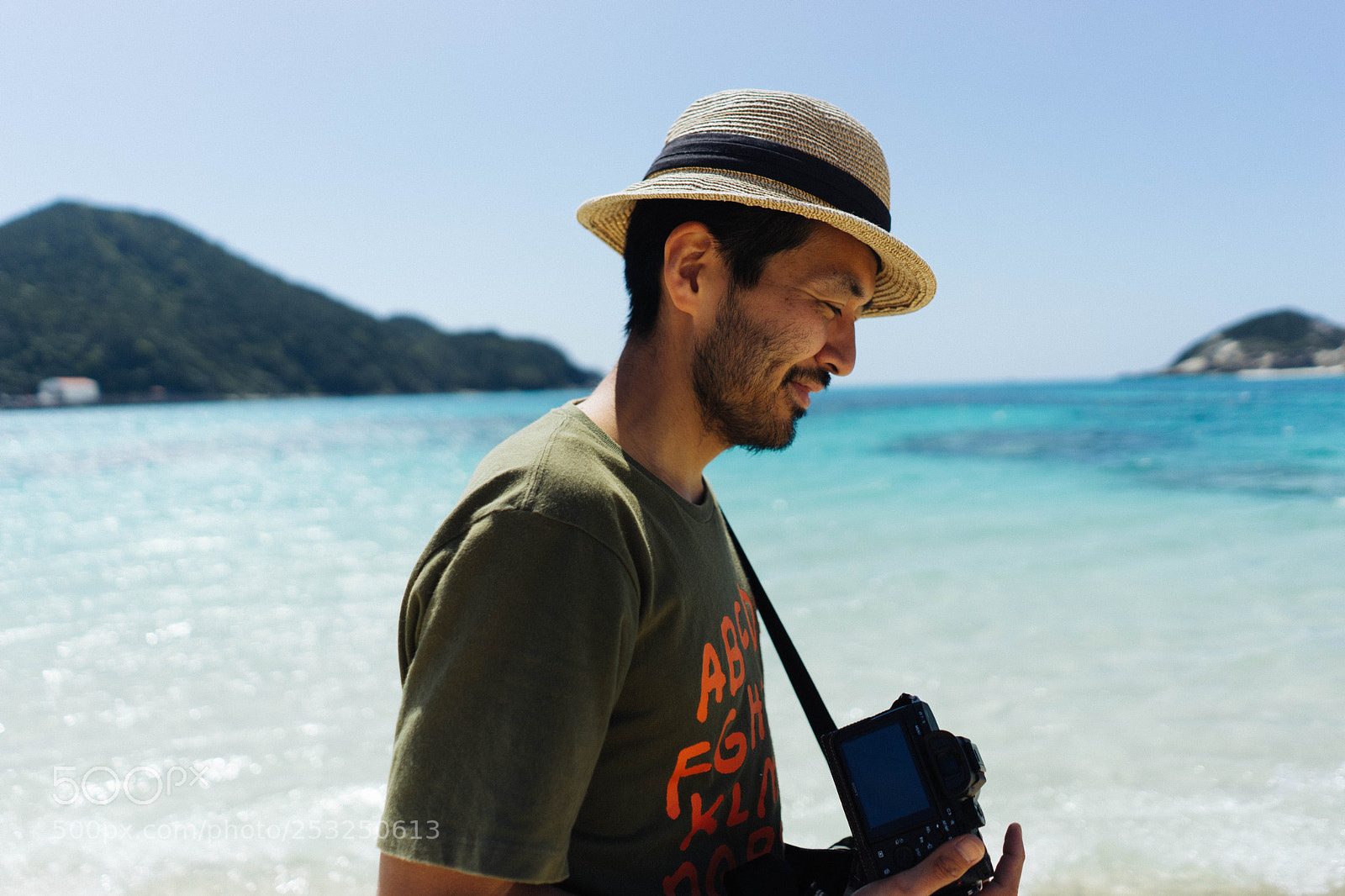 Sony a7 II sample photo. Kerama blue photography