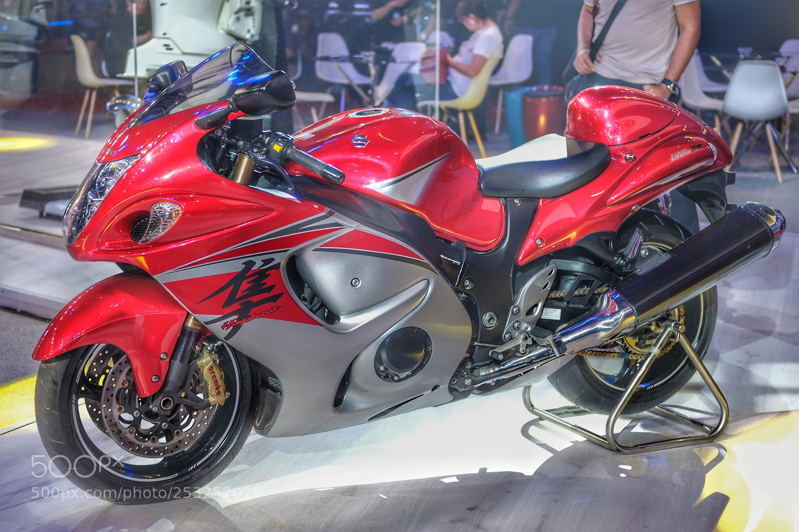 Fujifilm X-T2 sample photo. Suzuki hayabusa at mias 2018 photography
