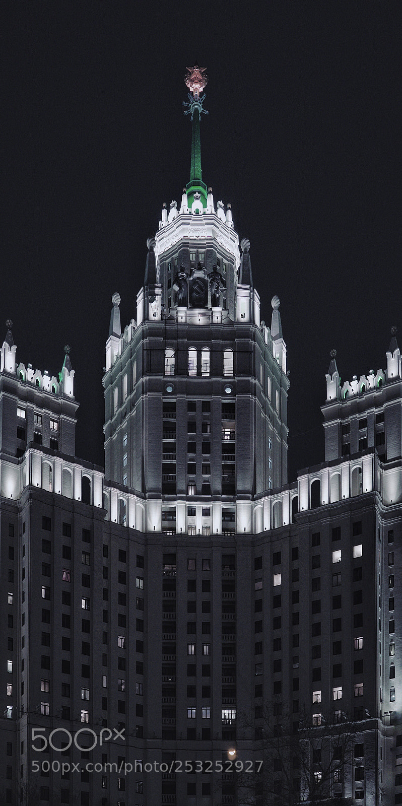 Sony a6500 sample photo. Высотка на котельнической набережной  photography